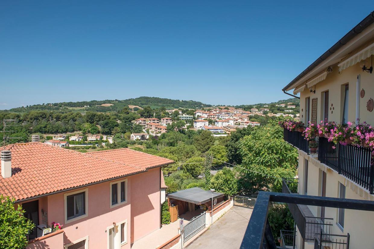 S270 - Sirolo, Quadrilocale In Centro Con Vista Panoramica Appartement Buitenkant foto
